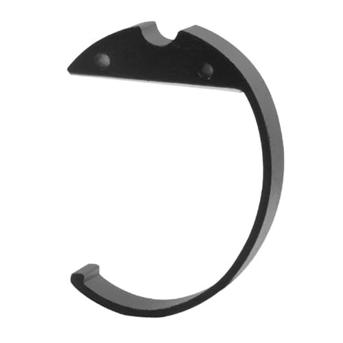 Oshhni C -förmige Schreibtischbaushalte -Hook Desktop Organizer Leichtes Mehrzweck für Restaurants unter dem Desk -Rucksack -Haken Aluminium, Schwarz von Oshhni