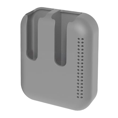 Oshhni Chapstick Holder Chapstick Organizer für Autoentlüftung Inneneinrichtung leicht zu lagern räumlich sparende chapstick count montage silicone, Grau von Oshhni