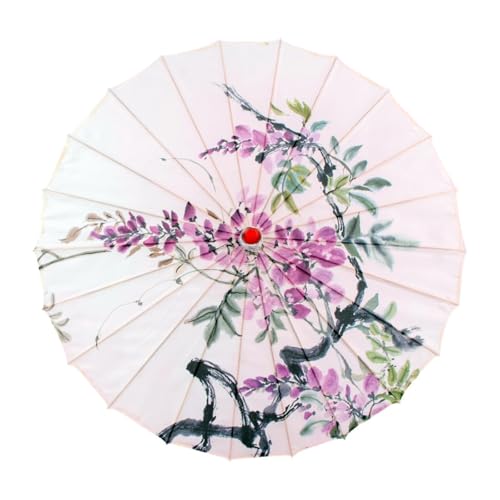 Oshhni Chinesischer geölter Papierschirm, regenfester Sonnenschirm für Frauen, Party, Hochzeitsgeschenke, Style C Oshhni Chinesischer geölter Papierschirm, regenfester Sonnenschirm für Frauen, Party, Hochzeitsgeschenke, Style C von Oshhni