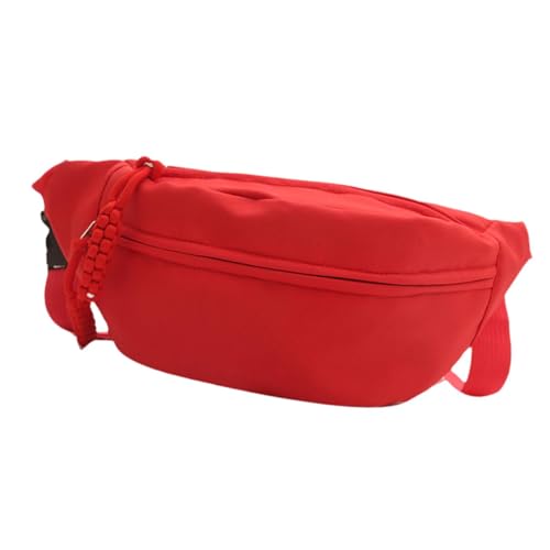Oshhni Crossbody Bag Beutel Daypack Chest -Tasche zum Training Wanderradfahren rot fährt rot Oshhni Crossbody Bag Beutel Daypack Chest -Tasche zum Training Wanderradfahren rot fährt rot von Oshhni