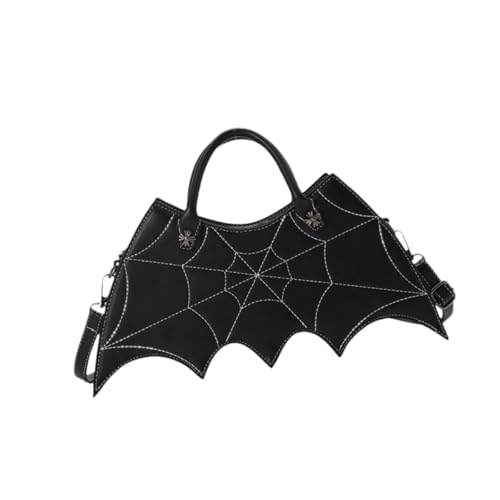 Oshhni Fledermausform Crossbody Reißverschluss?, Schwarz von Oshhni