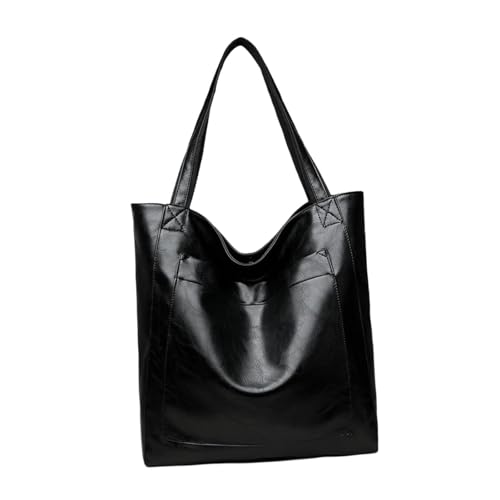 Oshhni Frauen Schulter Tasche stilvolle Geldbörse Hobo Tasche für Damen Urlaub Arbeit Strand Reisen, Schwarz Oshhni Frauen Schulter Tasche stilvolle Geldbörse Hobo Tasche für Damen Urlaub Arbeit Strand Reisen, Schwarz von Oshhni