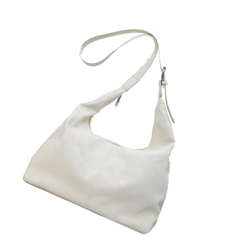 Oshhni Frauen Umhängetasche minimalistische Geldbörse für die Pendlerarbeit Sommerferien Street, Beige von Oshhni