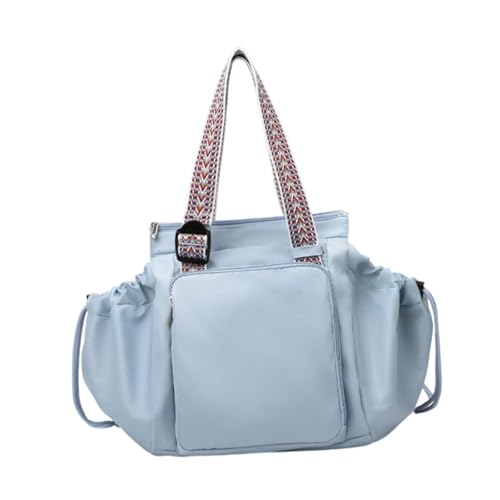 Oshhni Frauen Umhängetasche transformierbare Wiegebeutel für Fitnessstudio - -Frühlingsarbeitsparty, Blau von Oshhni