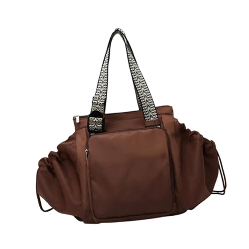 Oshhni Frauen Umhängetasche transformierbare Wiegebeutel für Fitnessstudio - -Frühlingsarbeitsparty, Braun von Oshhni