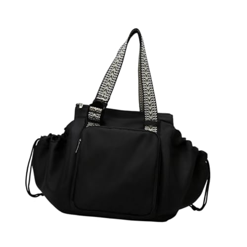 Oshhni Frauen Umhängetasche transformierbare Wiegebeutel für Fitnessstudio - -Frühlingsarbeitsparty, Schwarz von Oshhni