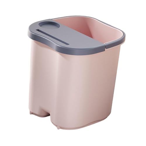 Oshhni Fußbadewanne, Fußbadeeimer für Zuhause, Wohnheim, Einweichen der Füße, Zehennägel und Knöchel, tiefe Entspannung für Damen und Herren, und, Rosa von Oshhni