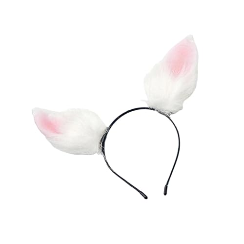 Oshhni -Haarspange, Hasennadel, Haarschmuck, Ohrenspangen für Halloween, Ostern, mit Haarband von Oshhni