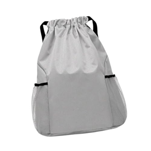 Oshhni Kordelzug Rucksack Tasche Tragbare Basketball Tragetasche für Fitness, Grau Oshhni Kordelzug Rucksack Tasche Tragbare Basketball Tragetasche für Fitness, Grau von Oshhni