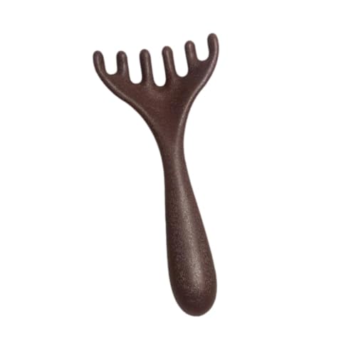 Oshhni Massage Kammkopf Kratzer Massager Multifunktionaler Entspannung Frauen Männer Haarkamm mit breiter Zahn für Kopfhaut Haare und Gesicht von Oshhni