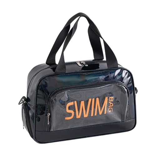 Oshhni Strandtasche, Schwimmtasche, Wasserabweisende, stylische, leichte Handtasche, Pooltasche für Sportveranstaltungen, Urlaub, Schwimmaufbewahrung, Schwarz Oshhni Strandtasche, Schwimmtasche, Wasserabweisende, stylische, leichte Handtasche, Pooltasche für Sportveranstaltungen, Urlaub, Schwimmaufbewahrung, Schwarz von Oshhni