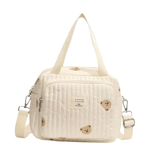 Oshhni Tragetasche für Damen, Umhängetasche, Geldbörse, Aufbewahrungstasche für Reisen, Arbeit, Alltag, Outdoor, Bär von Oshhni