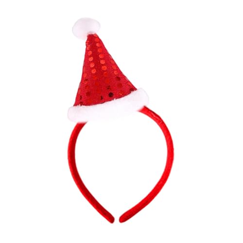 Oshhni Weihnachten Stirnbänder Haar Hoop Kopf Topper Haar Zubehör für Geburtstag Weihnachten Festliche, Hut von Oshhni