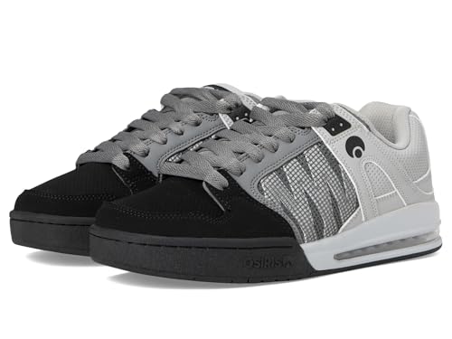 Osiris Herren Pixel Skate-Schuh, Schwarz (Black/Charcoal/Grey), 42 EU von Osiris