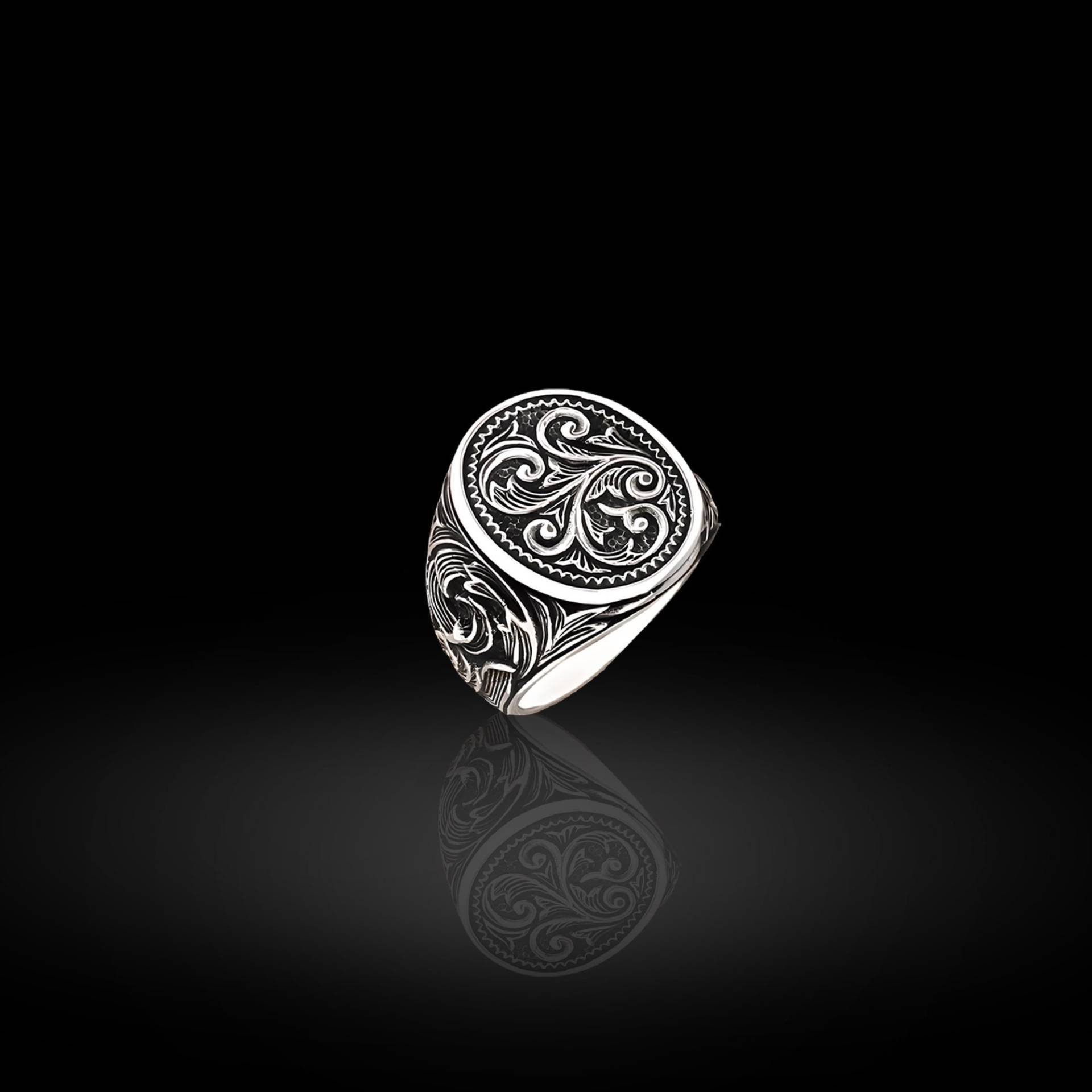 Handgemachter Herrenring 925 Sterlingsilber, Silber Handgefertigter Einzigartiger Ring Für Männer, Jahrestagsgeschenk Mann, Geschenke Ihn, Geschenk von OsirisJewelry