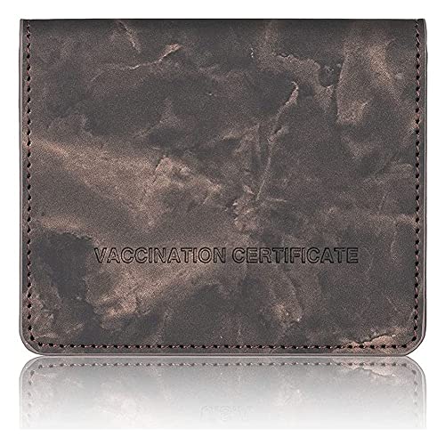 Osmond Impfung Karten Schutz PU Leder Impfung Karten HüLle, Impfung Karten Schutz, Impfung Karten Halter () von Osmond