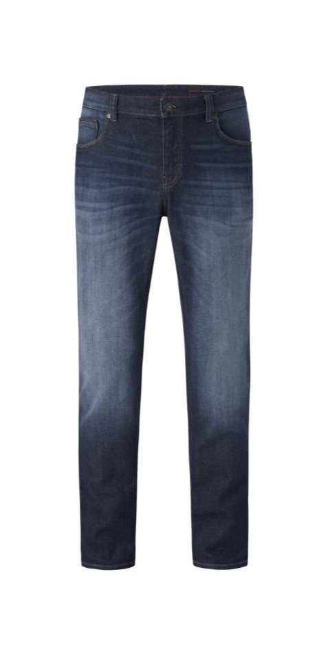 Ospig Cargojeans BEN blue black used moustache von Ospig