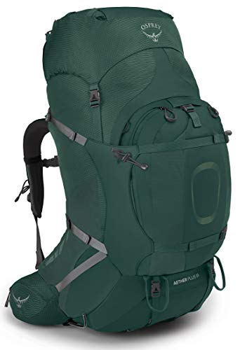 Osprey Aether Plus 85 Herren-Rucksack, Axo Green, Größe L/XL von Osprey