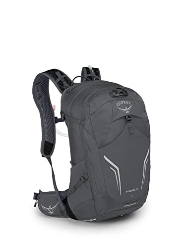 Osprey Syncro 20L Herren Wanderrucksack mit Hydraulikreservoir, Coal Grey von Osprey