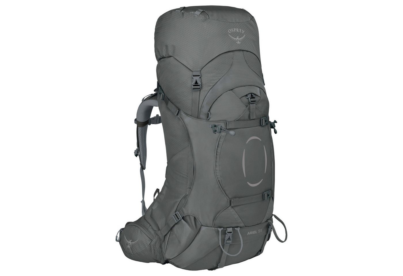 Osprey Trekkingrucksack Ariel 55 Women - Trekkingrucksack 73 cm (medium graygras, 55 cm von Osprey