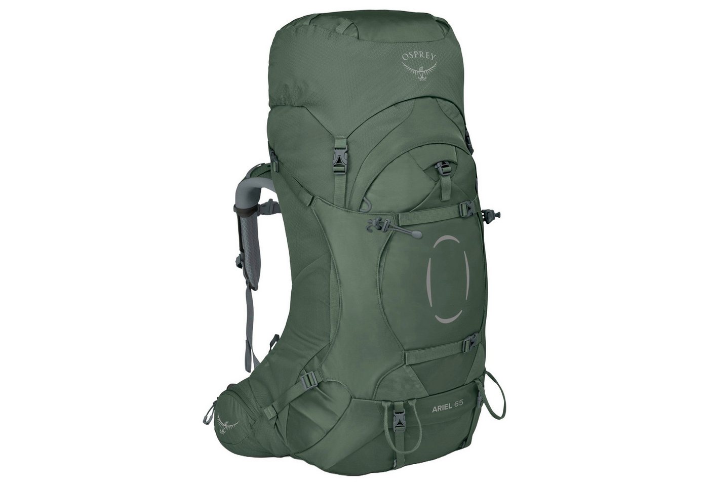 Osprey Trekkingrucksack Ariel 65 Women M/L - Trekkingrucksack 75 cm (koseret green, 65 L von Osprey