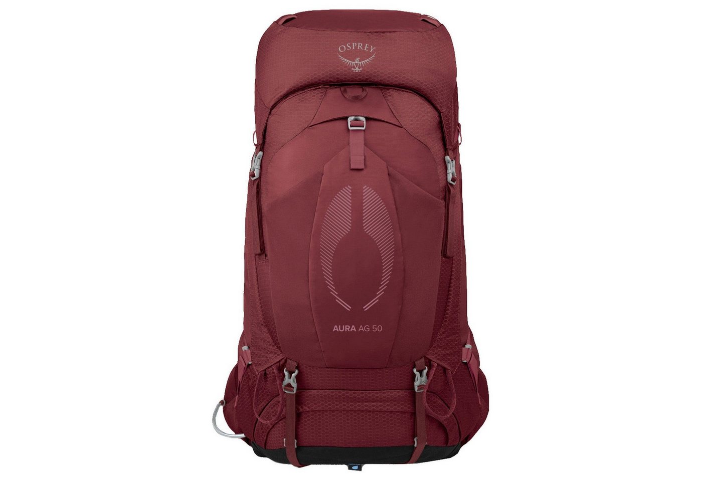 Osprey Trekkingrucksack Aura AG 50 Women M/L - Trekkingrucksack 80 cm (berry sorbet red) von Osprey