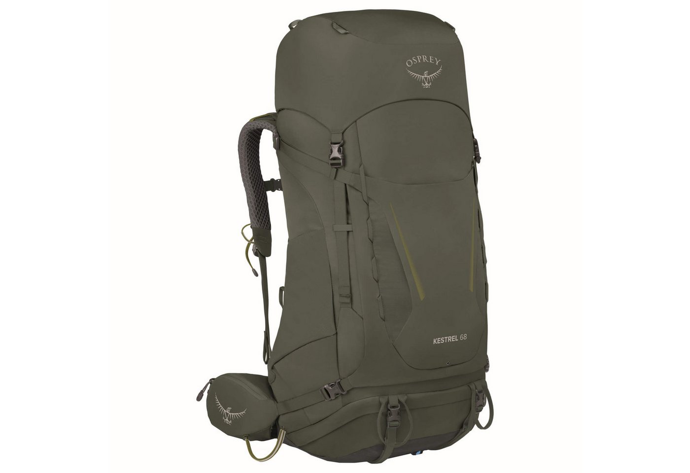 Osprey Trekkingrucksack Kestrel 68 L/XL - Trekkingrucksack 82 cm (bonsai green) von Osprey