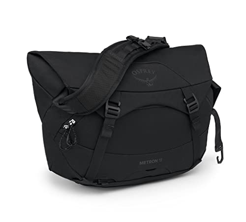 Osprey Unisex Metron 18 Bike Pendler Messenger Bag, Schwarz, Einheitsgröße von Osprey