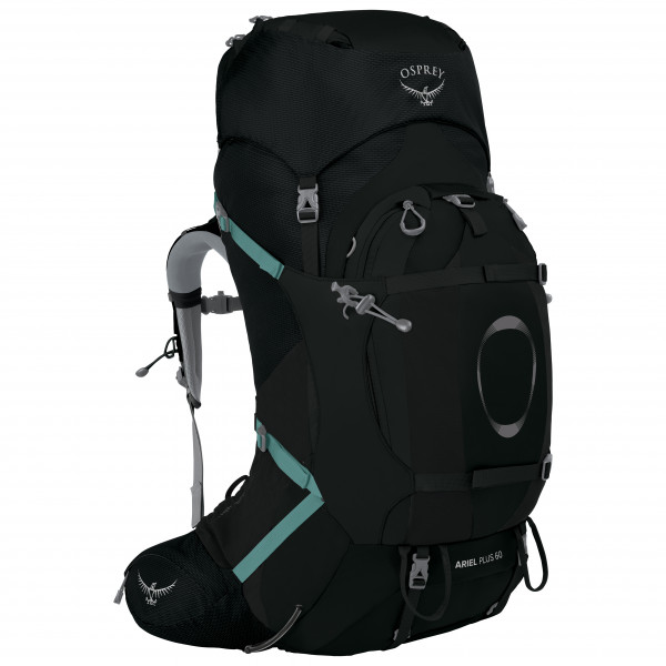 Osprey - Women's Ariel Plus 60 - Trekkingrucksack Gr 60 l - M/L schwarz von Osprey