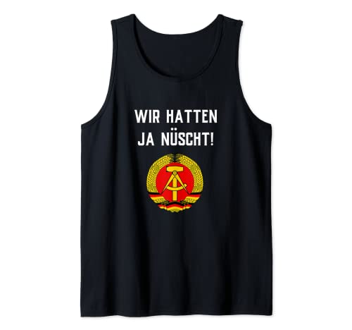 Ossi Geschenk Frauen DDR Männer Ostdeutschland NVA Osten Tank Top von Ossi Tshirt Heimatliebe Ostdeutschland DDR Osten