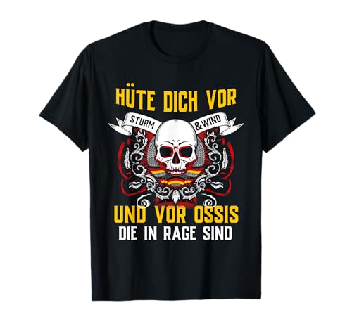 Ossi Geschenk Männer Frauen Ostdeutschland NVA Osten DDR T-Shirt von Ossi Tshirt Heimatliebe Ostdeutschland Osten DDR