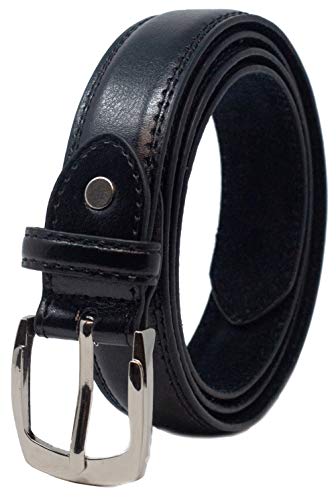 Ossi Leder gefüttert 28mm - schwarz XL (100cm - 110cm Taille) von Ossi