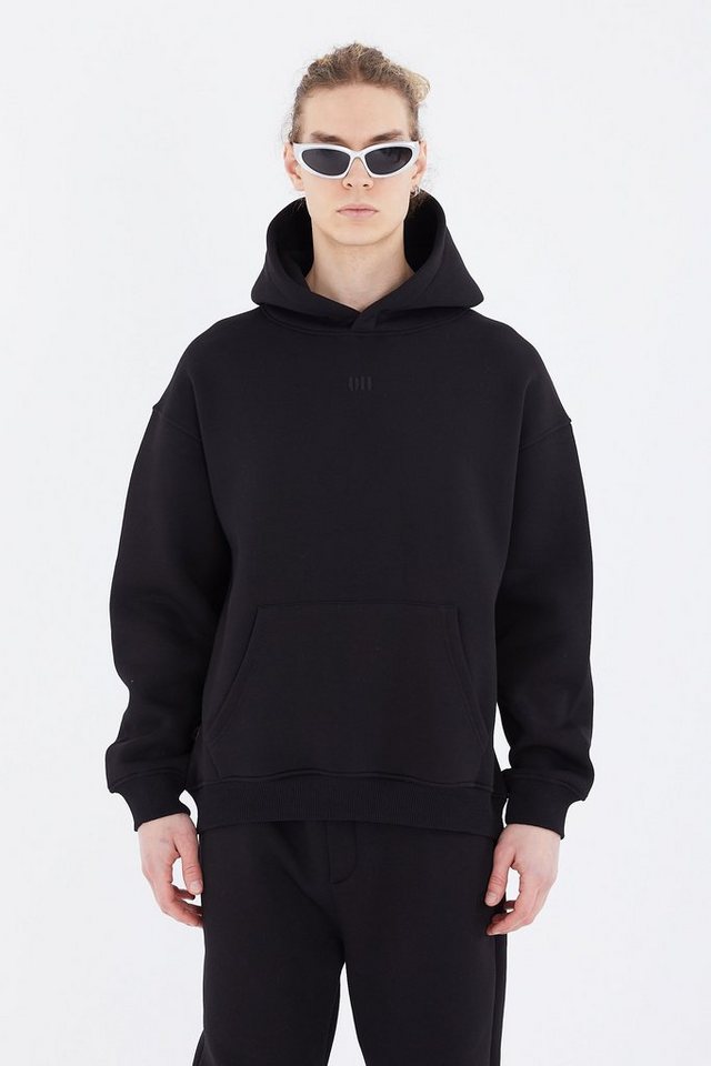 OSSY HOMER Hoodie Oversize Hoodie einfarbig Basic Baumwolle Kapuzenpullover 320gsm von OSSY HOMER