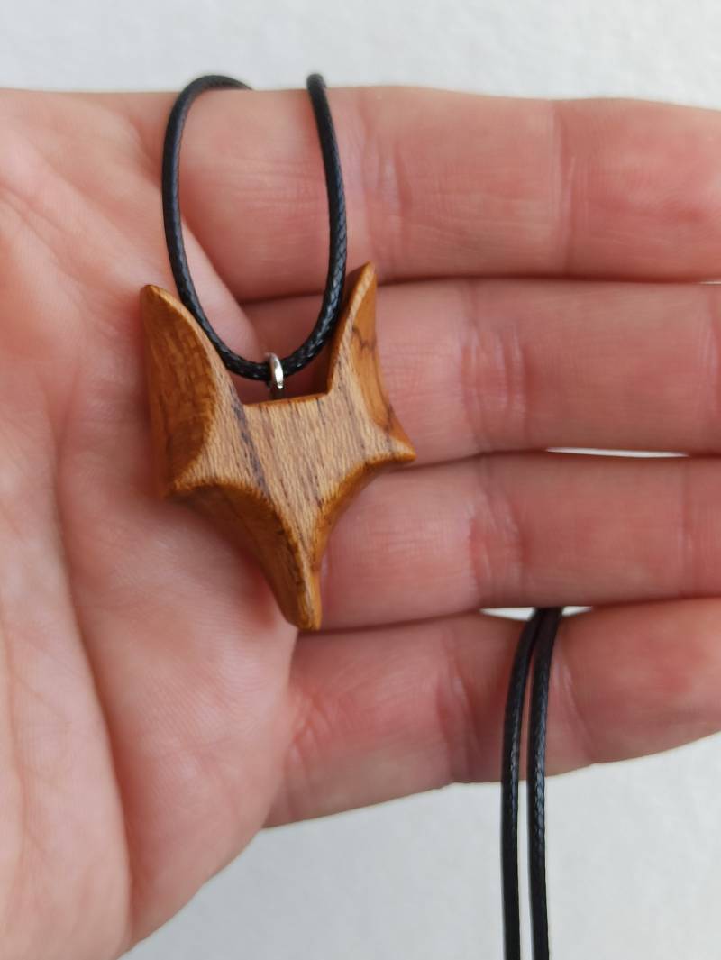 Hölzerne Anhänger Fuchs, Anhänger, 00287 von OstWOOD