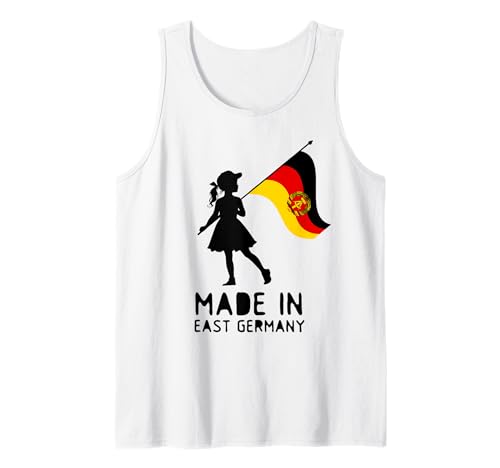 Made in East Germany für Damen aus dem Osten Ehemalige DDR Tank Top Made in East Germany für Damen aus dem Osten Ehemalige DDR Tank Top von Ostdeutschland Outfit Design Frauen Ossi Mädchen
