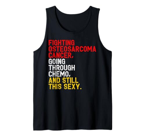 Herren Lustiger Osteosarkom-Kämpfer Chemo-Patient inspirierend Tank Top Herren Lustiger Osteosarkom-Kämpfer Chemo-Patient inspirierend Tank Top von Osteosarcoma Cancer Awareness Designs