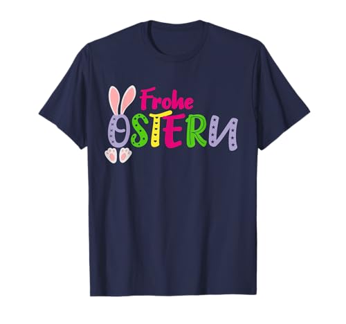Frohe Ostern Häschen Tshirt für Mädchen, Damen/Frauen T-Shirt von Oster T-shirts Mädchen Damen