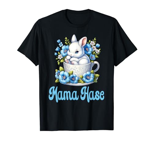 Mama Hase Ostern Osterhase Familie Ostergeschenk Damen T-Shirt von Oster outfit Partnerlook TShirt Damen & Mädchen