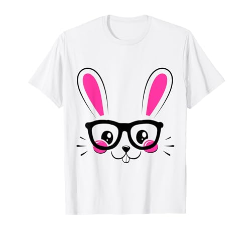 Süßes Nerd Osterhase Bunny Kaninchen Kinder Ostern Geschenk T-Shirt von Osterhase 2022 T-shirts