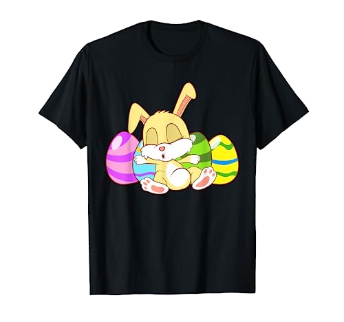 Süßer Osterhase Ostern Kinder Geschenk Jungen Mädchen Oster T-Shirt von Osterhase Ostern und Ostergeschenke Osterfest