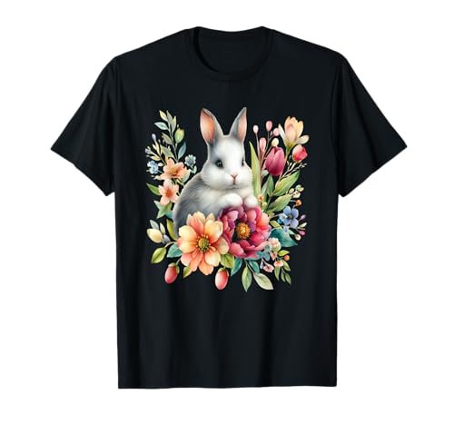 Oster Hase Ostergeschenk Mädchen Damen Kinder Osterkostüm T-Shirt von Ostern Kaninchen & Osterhasen Kostüm Osterfest T