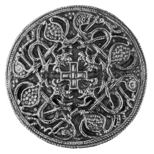 Ostsee-Schmuck Damen-Brosche 925/000 Sterlingsilber oxydiert von Ostsee-Schmuck