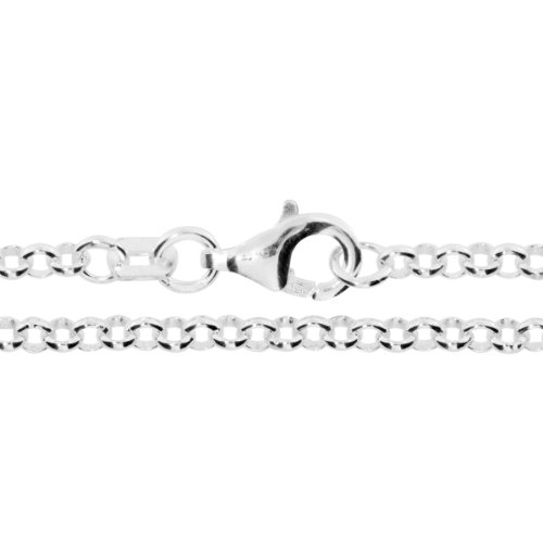 Ostsee-Schmuck Damen-Halskette 925/000 Sterlingsilber Erbskette 2 von Ostsee-Schmuck