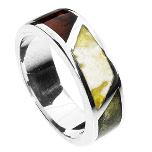 Ring - Byrte - Silber 925/000 - Bernstein von Ostsee- Schmuck