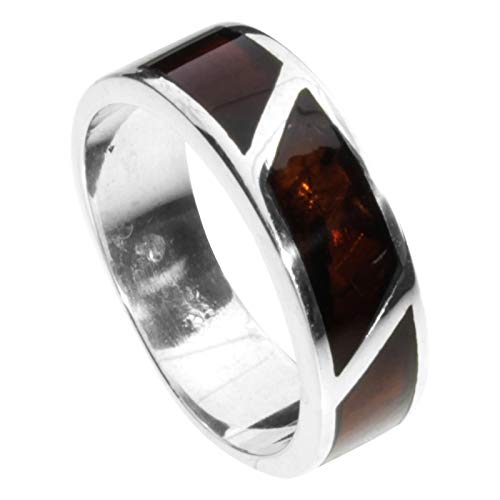 Ring - Byrte - Silber 925/000 - Bernstein von Ostsee- Schmuck