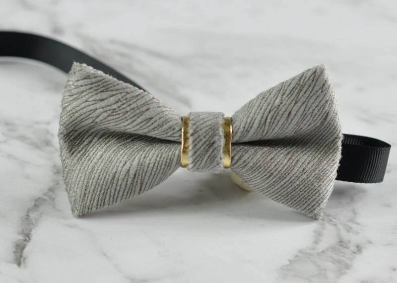 Baby Kleinkind Kinder Junge Silber Grau Geprägt Samt Bowtie Schleife Binden 1 Bis 6 Jahre Alten Hochzeitsgesellschaft von Osunworld