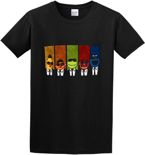Men's Reservoir Muppets T-Shirt Print Tees Short Sleeve O Neck Size XL von Otac