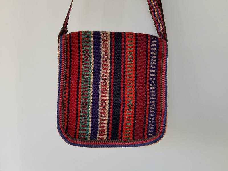 Handgemachte Kilim Crossbody Bag Boho Ethnic Schultertasche von OtantikArt