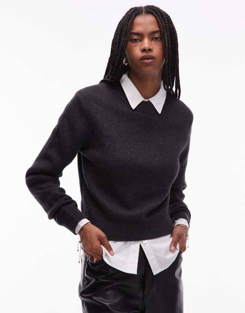 & Other Stories - Hochwertiger Pullover aus Wolle in Schwarz von Other Stories