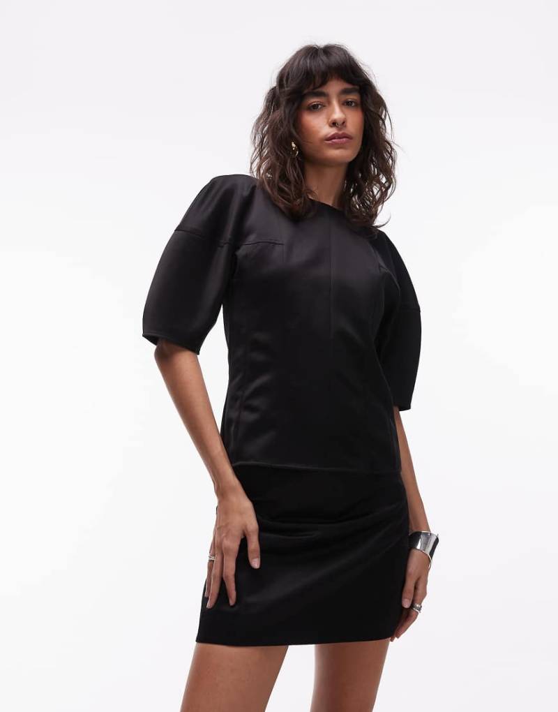 & Other Stories - Minirock in Schwarz, Kombiteil von Other Stories